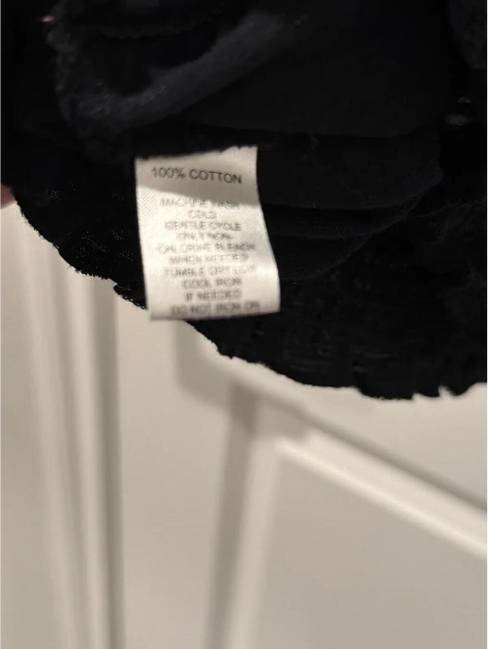 LOFT Black Sleeveless Crochet Detail Top - Picture 6 of 6
